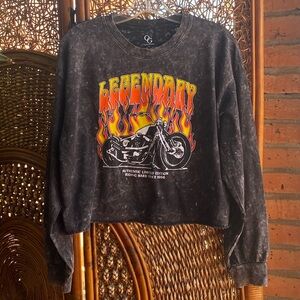 NWOT Legendary Black Long Sleeve Tee Size Medium. Excellent Condition!